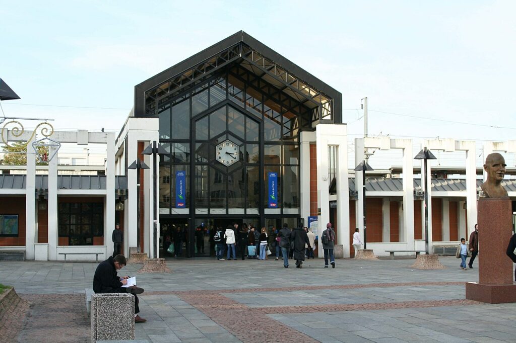 La gare de Poissy
