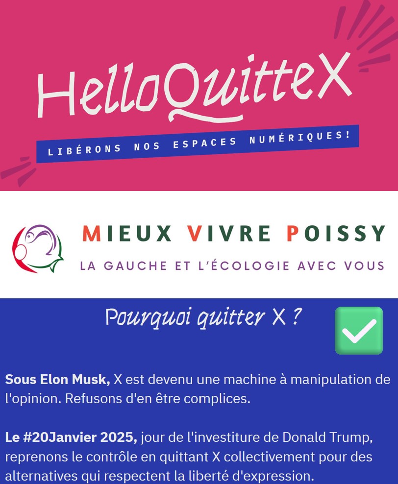 argumentaire pour quitter X