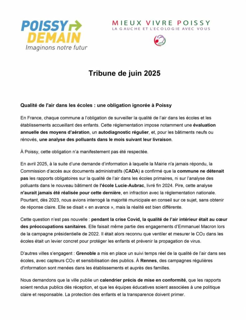 tribune au format image