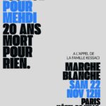 appel à la marche de Paris pour Mehdi