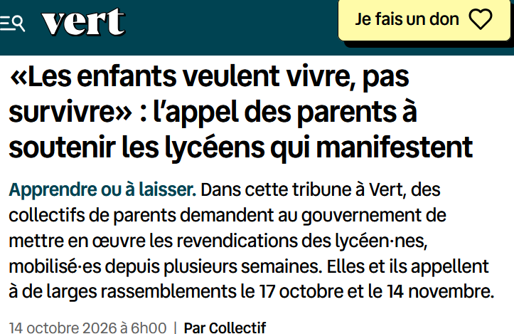 tribune sur le site de vert.eco